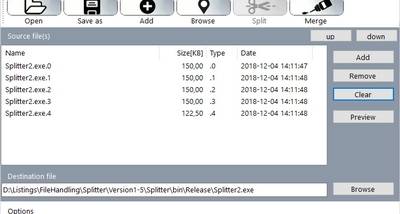 Alternate Splitter screenshot
