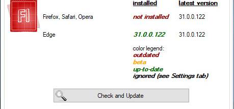 Alternative Flash Player Auto-Updater screenshot
