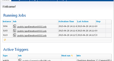 Altova FlowForce Server screenshot