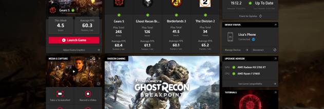 AMD Radeon Graphics Drivers for Windows 10, Windows 11 screenshot