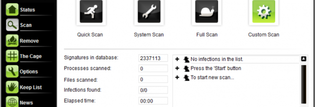 AMITI Antivirus screenshot