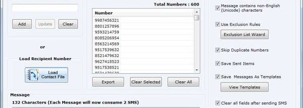 Android Phone SMS Software screenshot