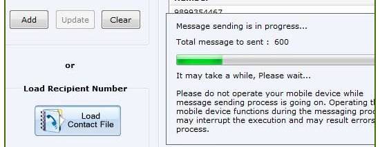 Android Text Messaging Software screenshot