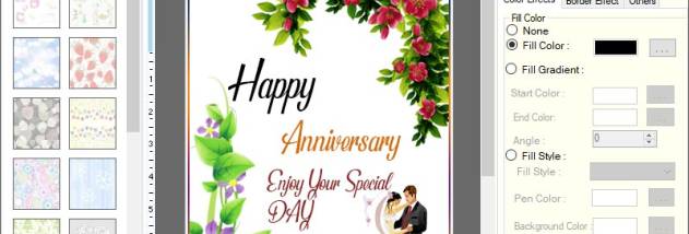 Anniversary Greetings Card Maker screenshot