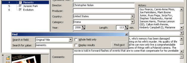 Ant Movie Catalog screenshot