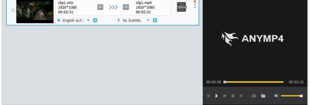AnyMP4 4K Converter screenshot