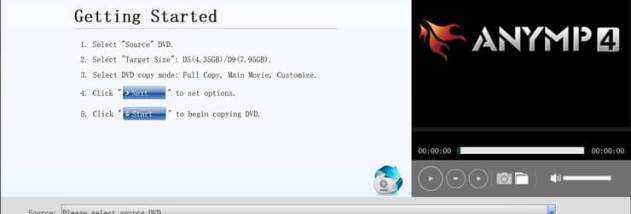 AnyMP4 DVD Copy screenshot