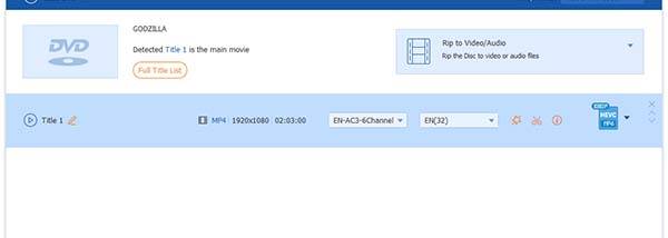 AnyMP4 DVD Ripper screenshot