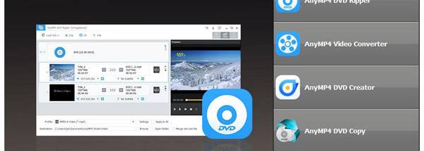 AnyMP4 DVD Toolkit screenshot
