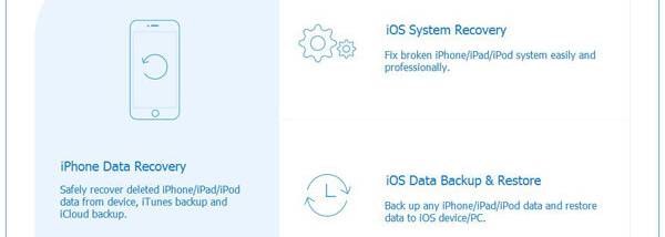 AnyMP4 Free iPhone Data Recovery screenshot