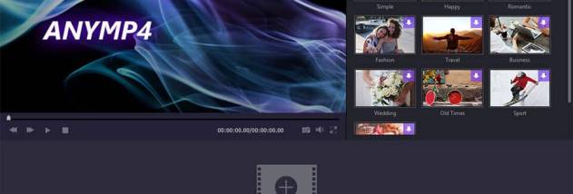 AnyMP4 Video Editor screenshot