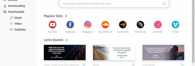 AnyMusic MP3 Downloader for Windows screenshot