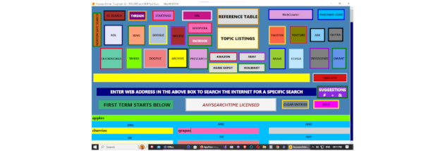 Anysearchtime screenshot