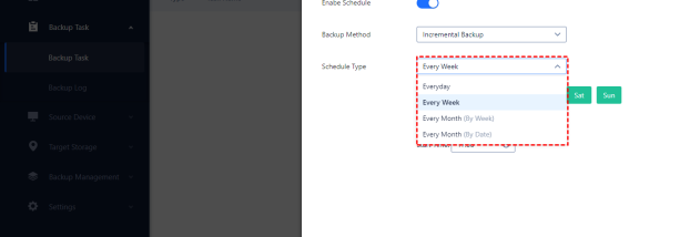 AOMEI Cyber Backup screenshot