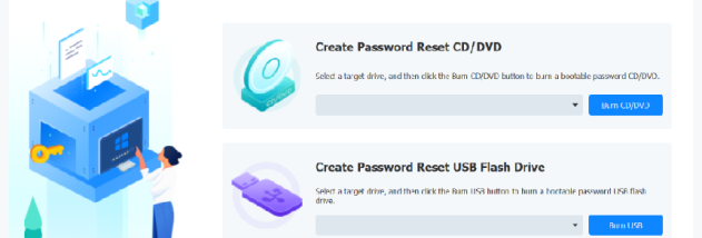 imyPass Windows Password Reset screenshot