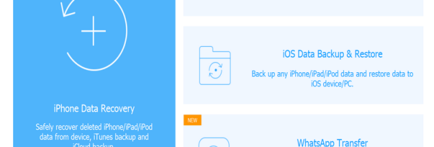 Apeaksoft iPhone Data Recovery screenshot