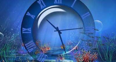 Aquatic Clock Screensaver screenshot