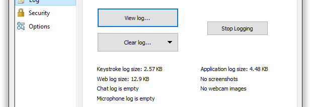 Ardamax Free Keylogger screenshot