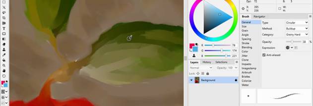 Artweaver Plus screenshot