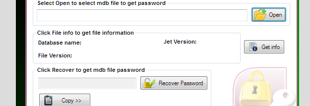 Aryson Access Password Recovery screenshot