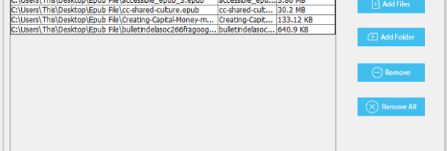 Aryson EPUB Converter screenshot
