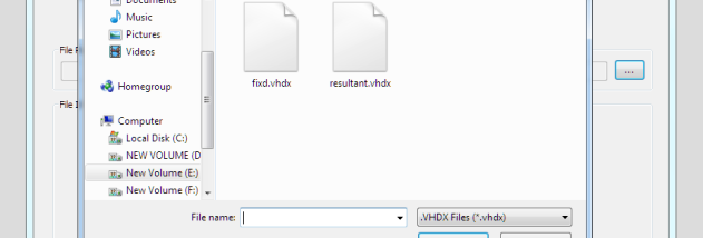 Aryson Hyper V Recovery screenshot