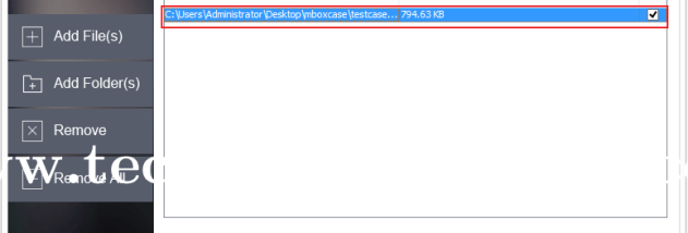 Aryson MBOX Migrator Tool screenshot