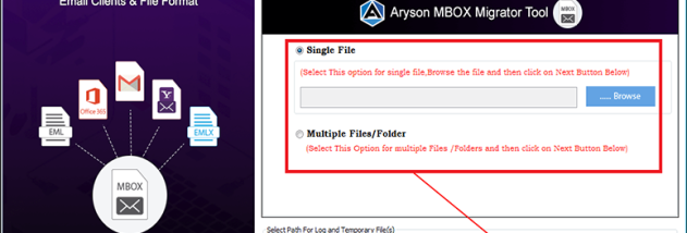 Aryson MBOX Migrator screenshot