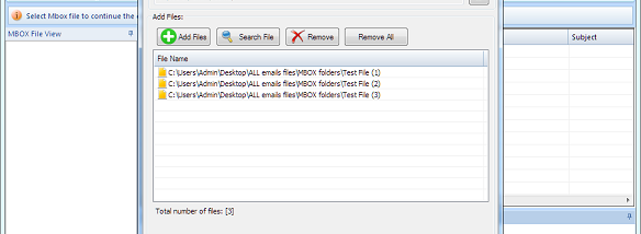 Aryson MBOX to PST Converter screenshot