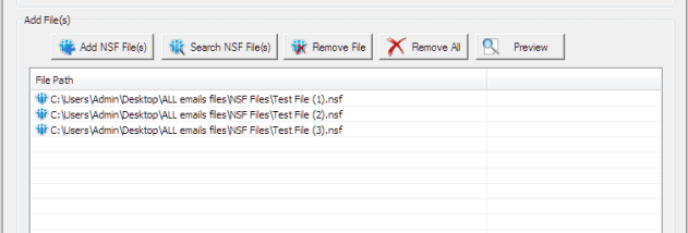 Aryson NSF to PST Converter screenshot
