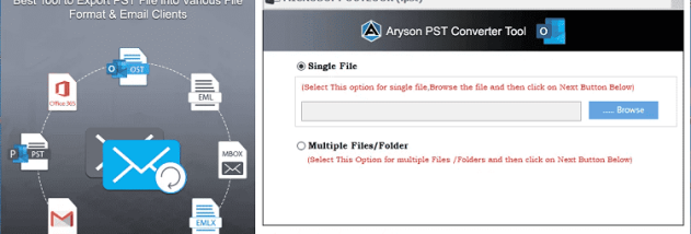 Aryson OST to PDF Converter screenshot