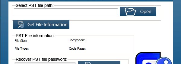 Aryson Outlook Password Recovery screenshot
