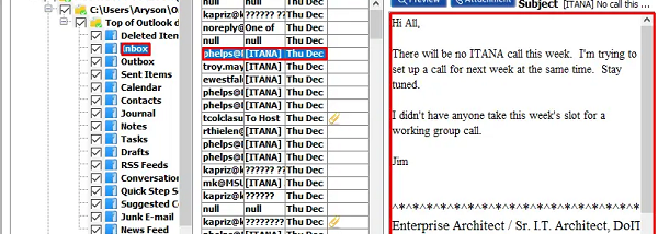 Aryson PST Viewer screenshot