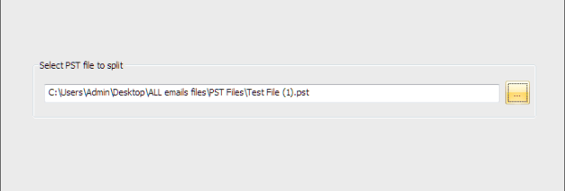 Aryson Split PST Software screenshot