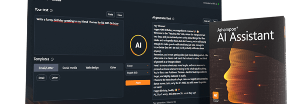 Ashampoo AI Assistant screenshot