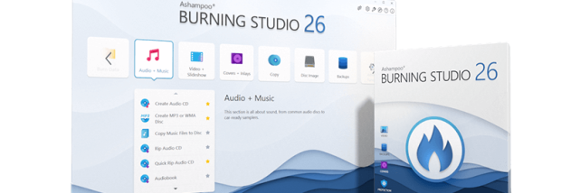 Ashampoo Burning Studio 26 screenshot