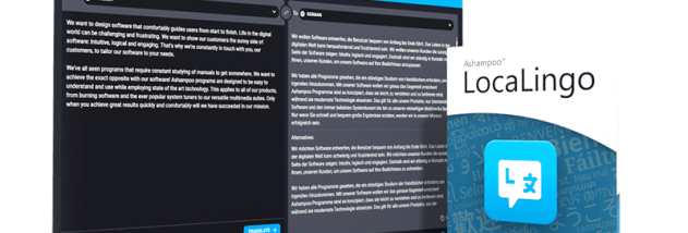 Ashampoo LocaLingo screenshot