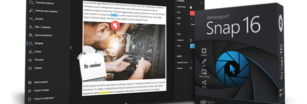 Ashampoo Snap screenshot