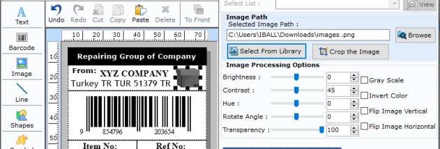Asset Tracking Pdf417 Barcoding screenshot