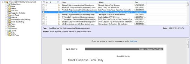 ATS OST to PST Converter screenshot