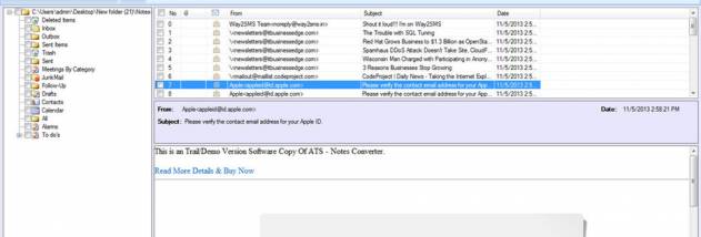 ATS PST Recovery screenshot