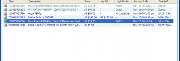 AuctionMagic screenshot