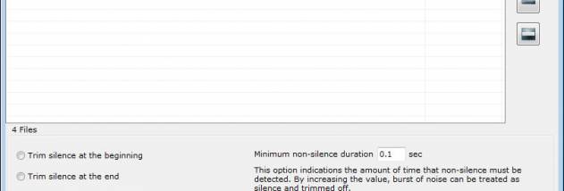 Audio Silence Trimmer Pro screenshot