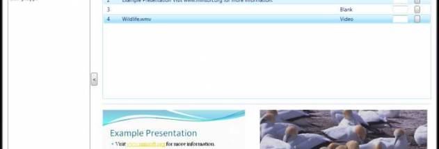 Audiovisual Presenter screenshot