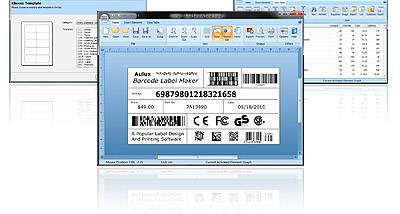Aulux Barcode Label Maker Professional screenshot