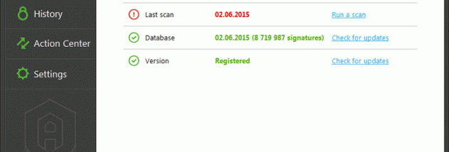 Auslogics AntiMalware 2017 screenshot