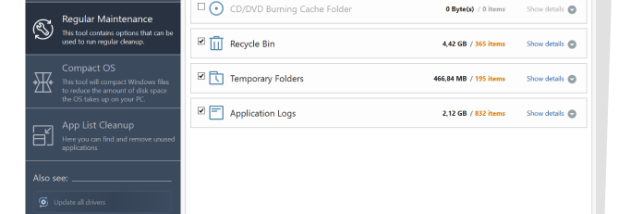 Auslogics Windows Slimmer screenshot