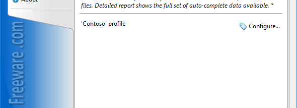 Auto-Complete Files Report screenshot