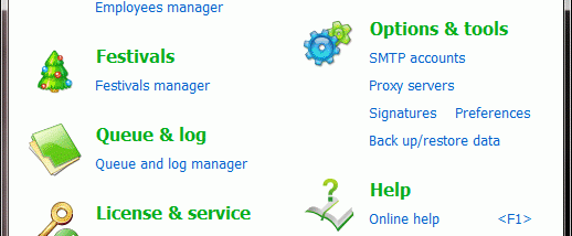 Auto Mail Sender Birthday Edition screenshot