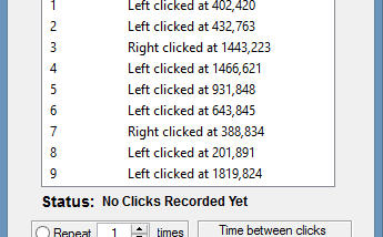 Auto Mouse Clicker by Autosofted screenshot